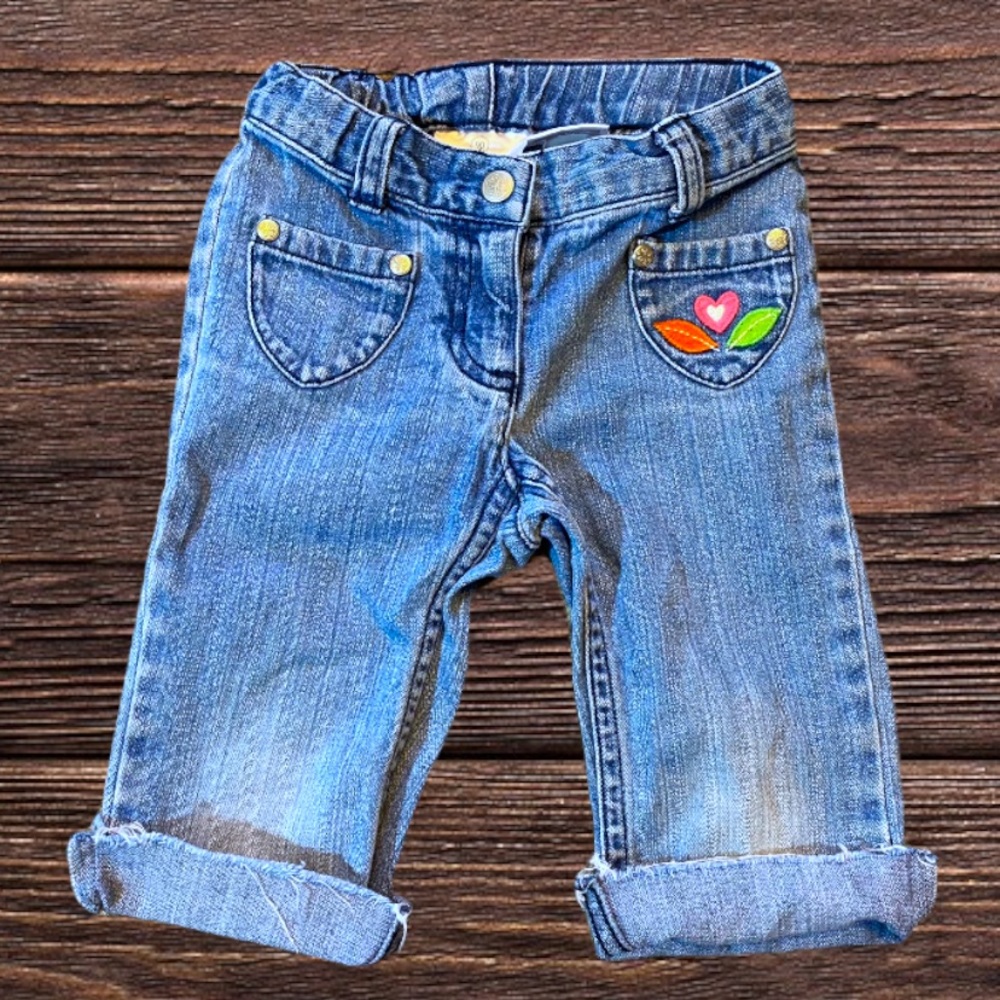 Hanna Andersson Cut-off Denim Jeans